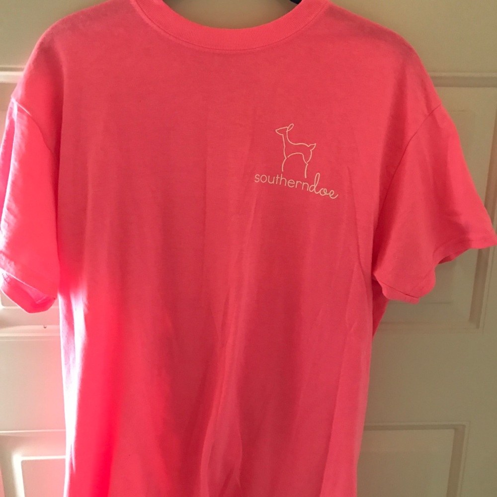 hot pink southern doe shirt
